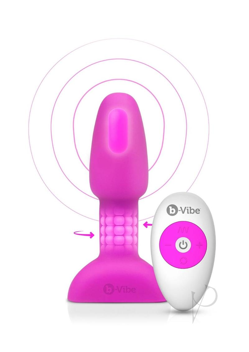 B-vibe Rimming Petite Fuchsia