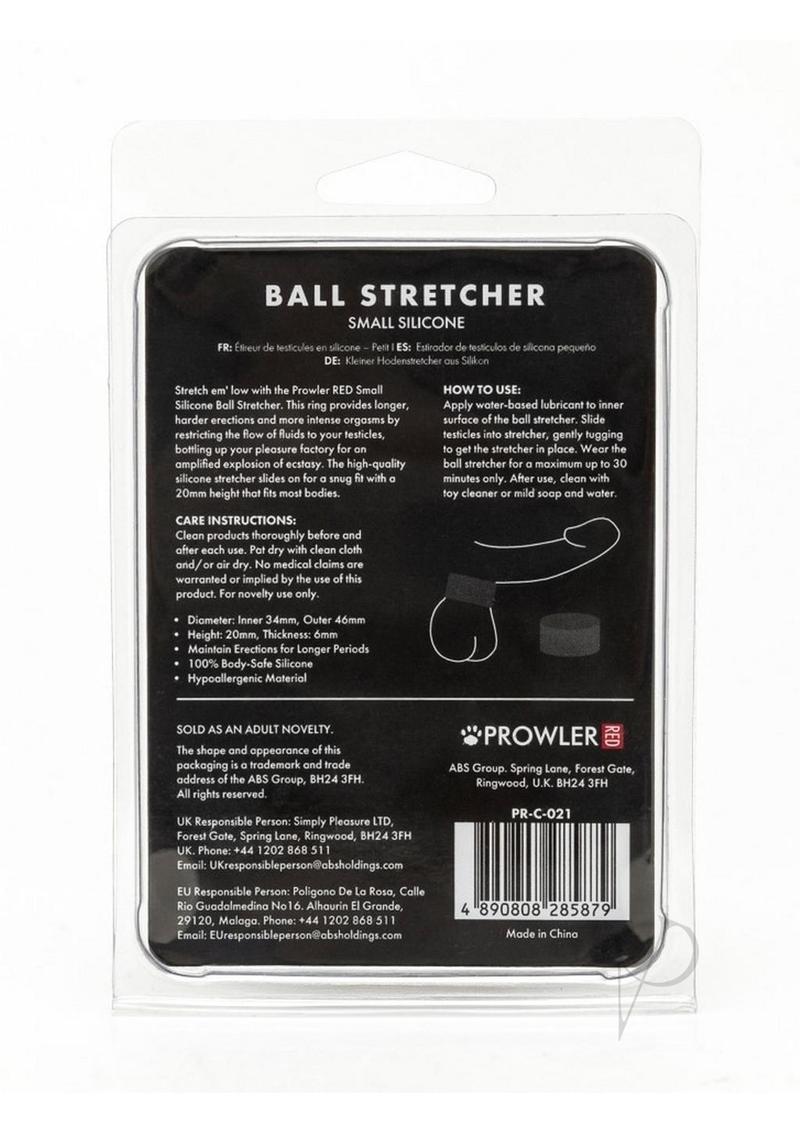 Prowler Red Silicone Ball Stretch Sm Blk