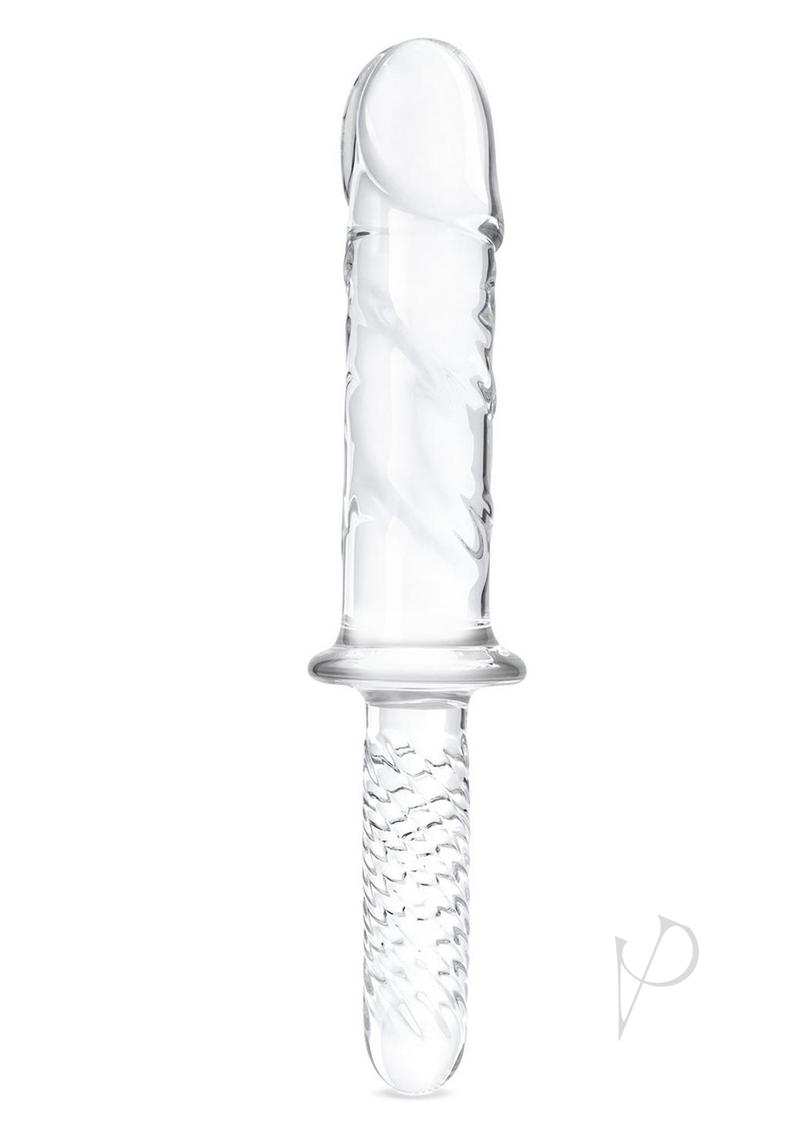 Girthy Cock Glass Double End Handle 11