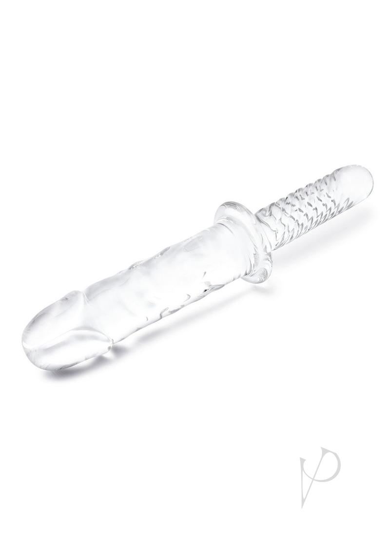 Girthy Cock Glass Double End Handle 11
