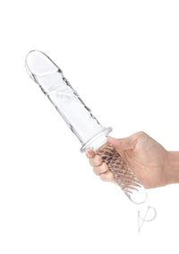 Girthy Cock Glass Double End Handle 11