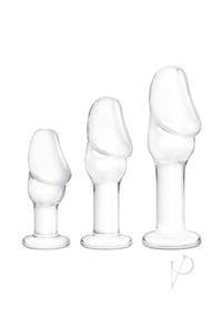 Helmet Head Glass Anal Training Kit 3pc