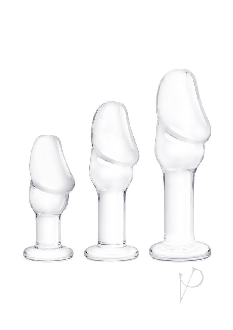 Helmet Head Glass Anal Training Kit 3pc