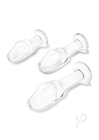 Helmet Head Glass Anal Training Kit 3pc