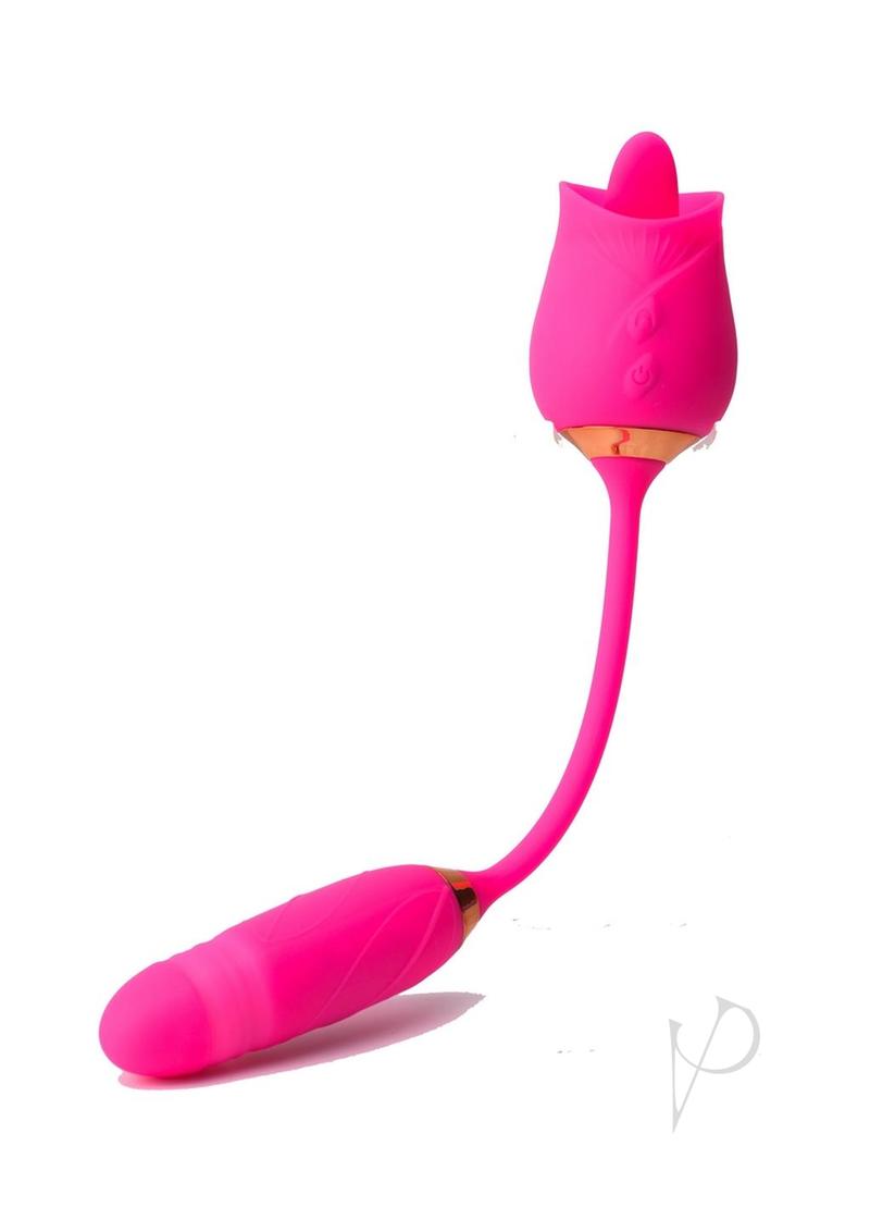 Pink Pussycat Vibrating Licking Rose