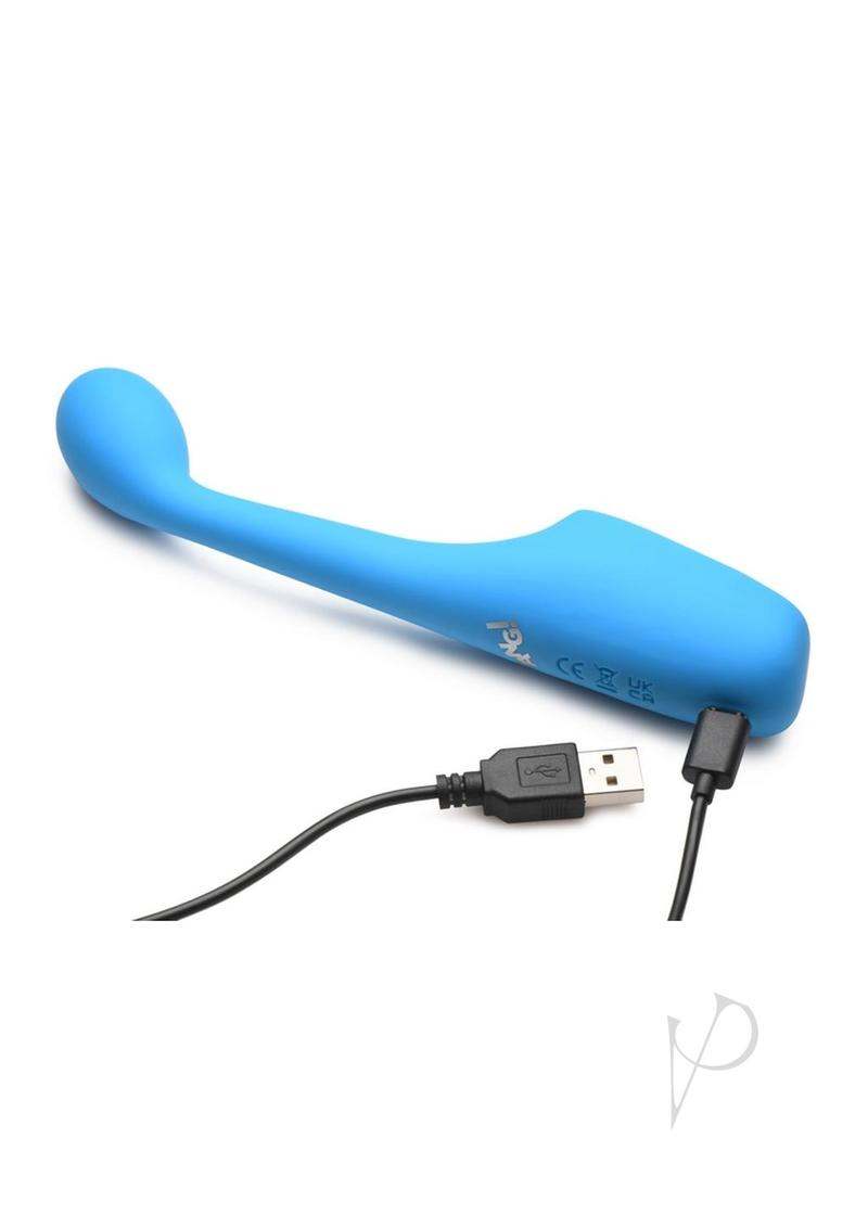 Bang Digital Silicone Vibrator Blue