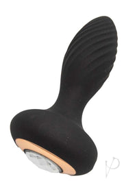 Goddess Diamond Vibrating Plug Black