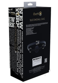 Ouch Ny Coll Ball Gag Blk