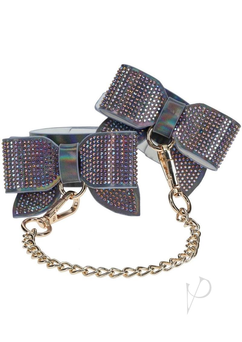 Ouch Paris Coll Leg Cuffs Blk