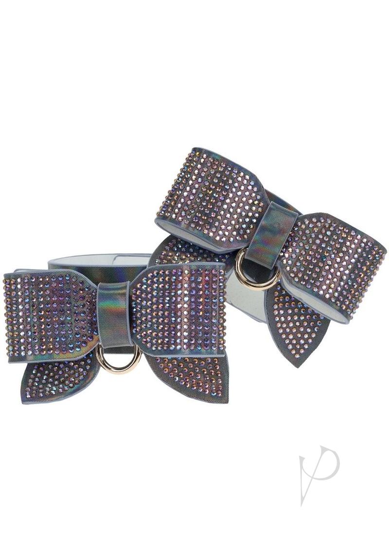 Ouch Paris Coll Leg Cuffs Blk
