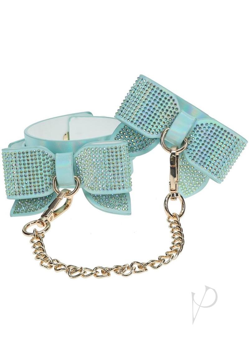 Ouch Paris Coll Leg Cuffs Blu