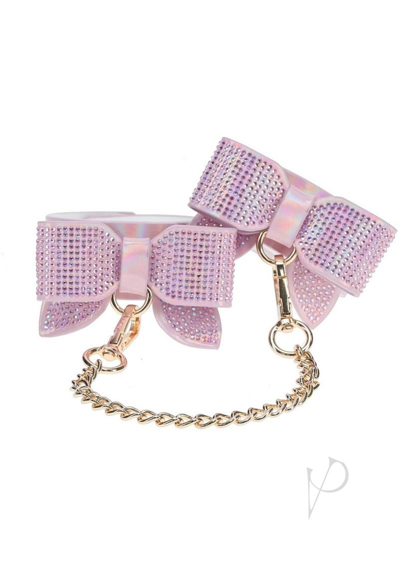 Ouch Paris Coll Leg Cuffs Pnk