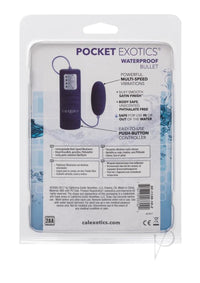 Waterproof Pocket Exotics Bullet