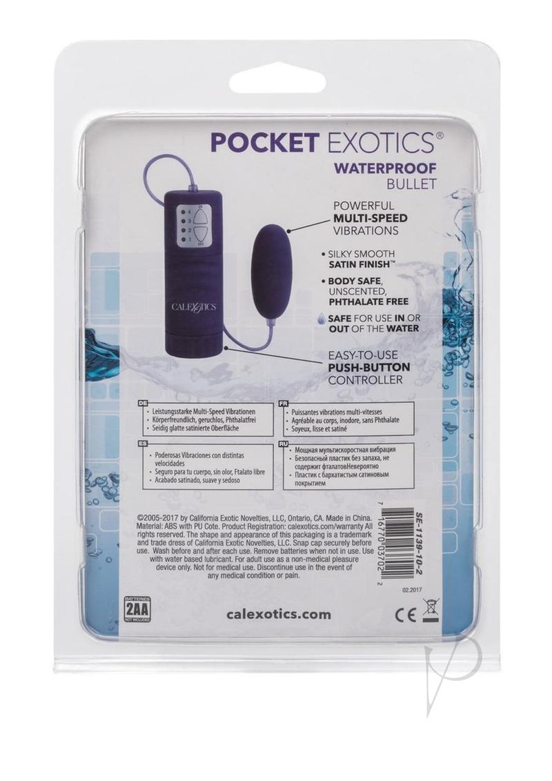 Waterproof Pocket Exotics Bullet