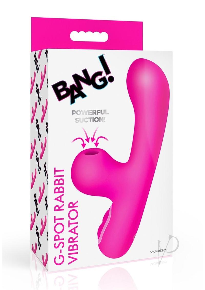 Bang Gspot Rabbit Vibrator Pink