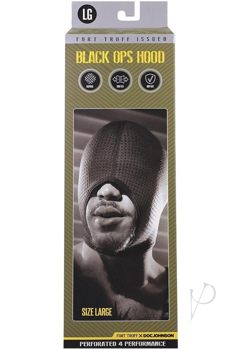 Ft Troff Black Ops Hood Large