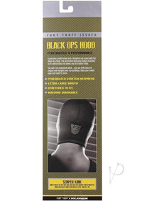 Ft Troff Black Ops Hood Large