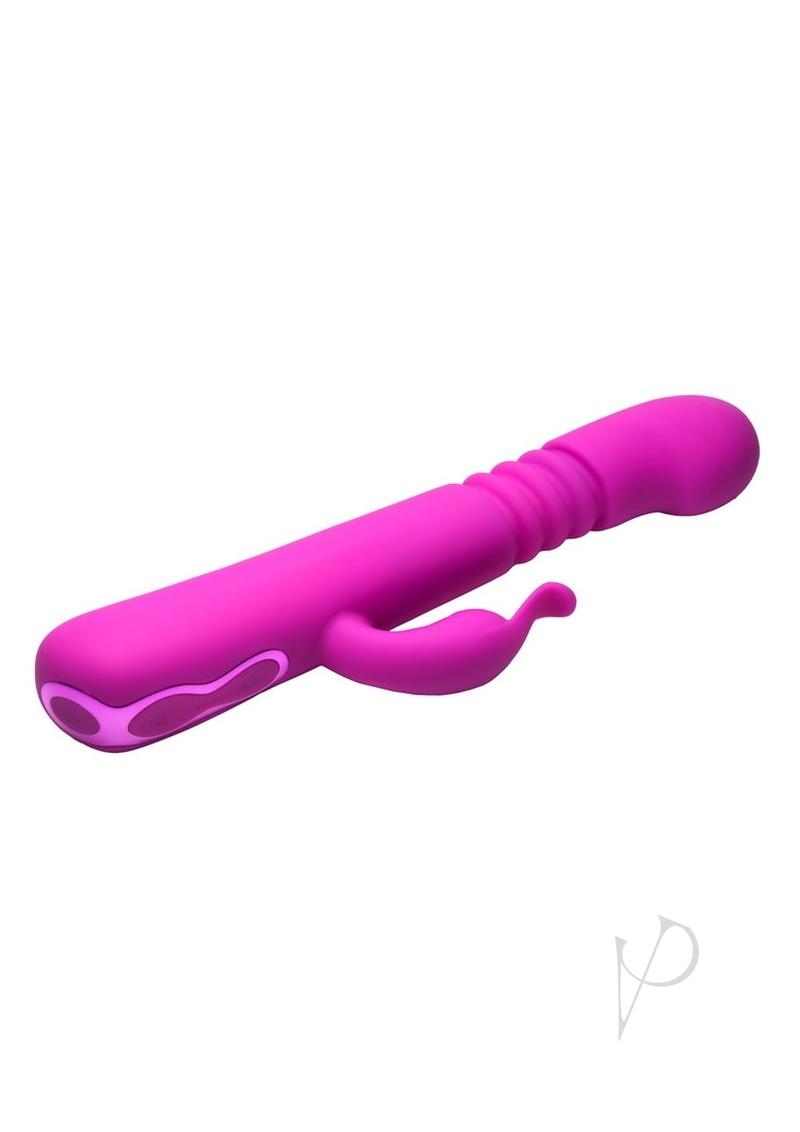 Bang Thrusting Silicone Rabbit Purple