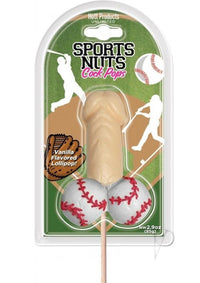 Sports Nuts Cock Pop Baseball Vanilla