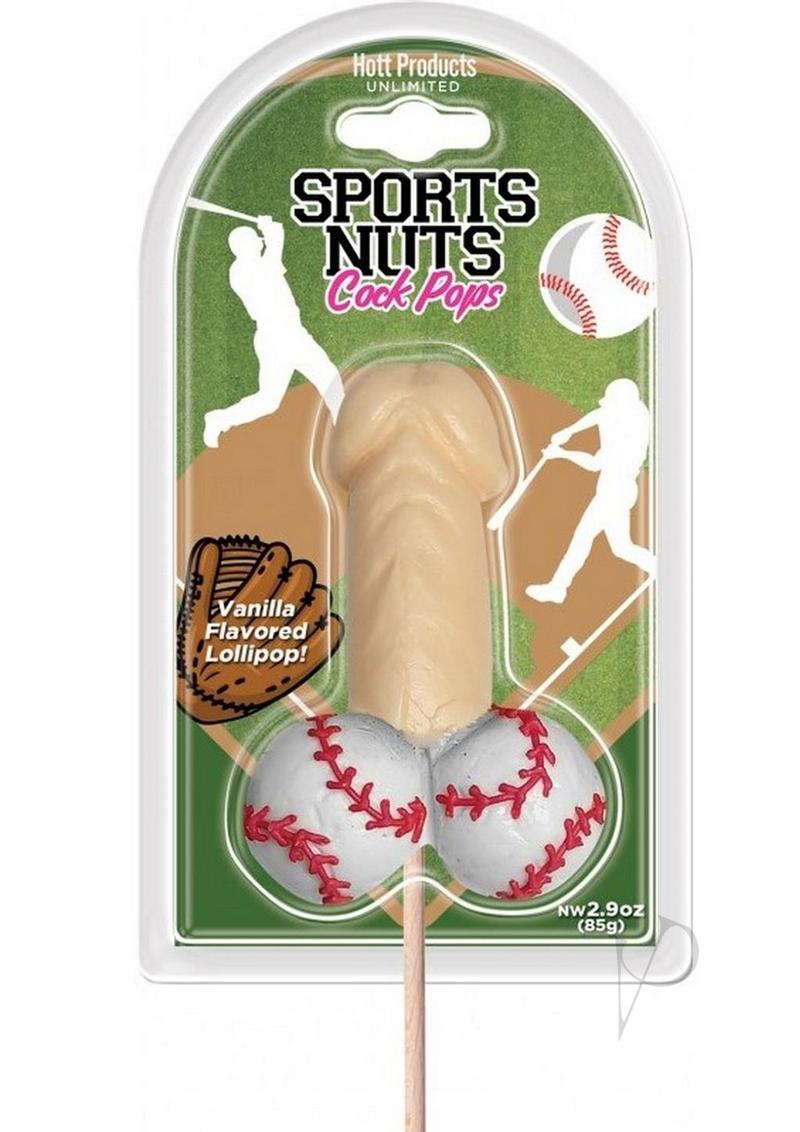 Sports Nuts Cock Pop Baseball Vanilla