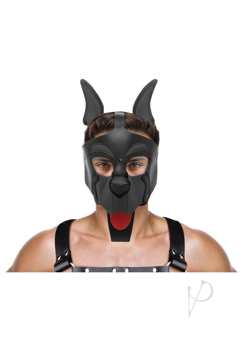 Ms Alpha Dog Pup Hood Black