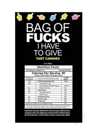 Bag Of Fucks I Have To Give Bag Of 25pk