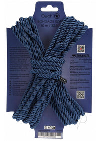 Ouch Bondage Rope 10 Meter Navy Blue