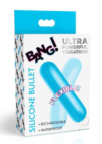 Bang Flexible Silicone Bullet Blue