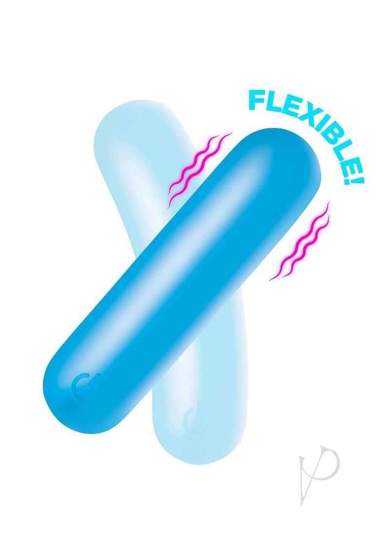 Bang Flexible Silicone Bullet Blue