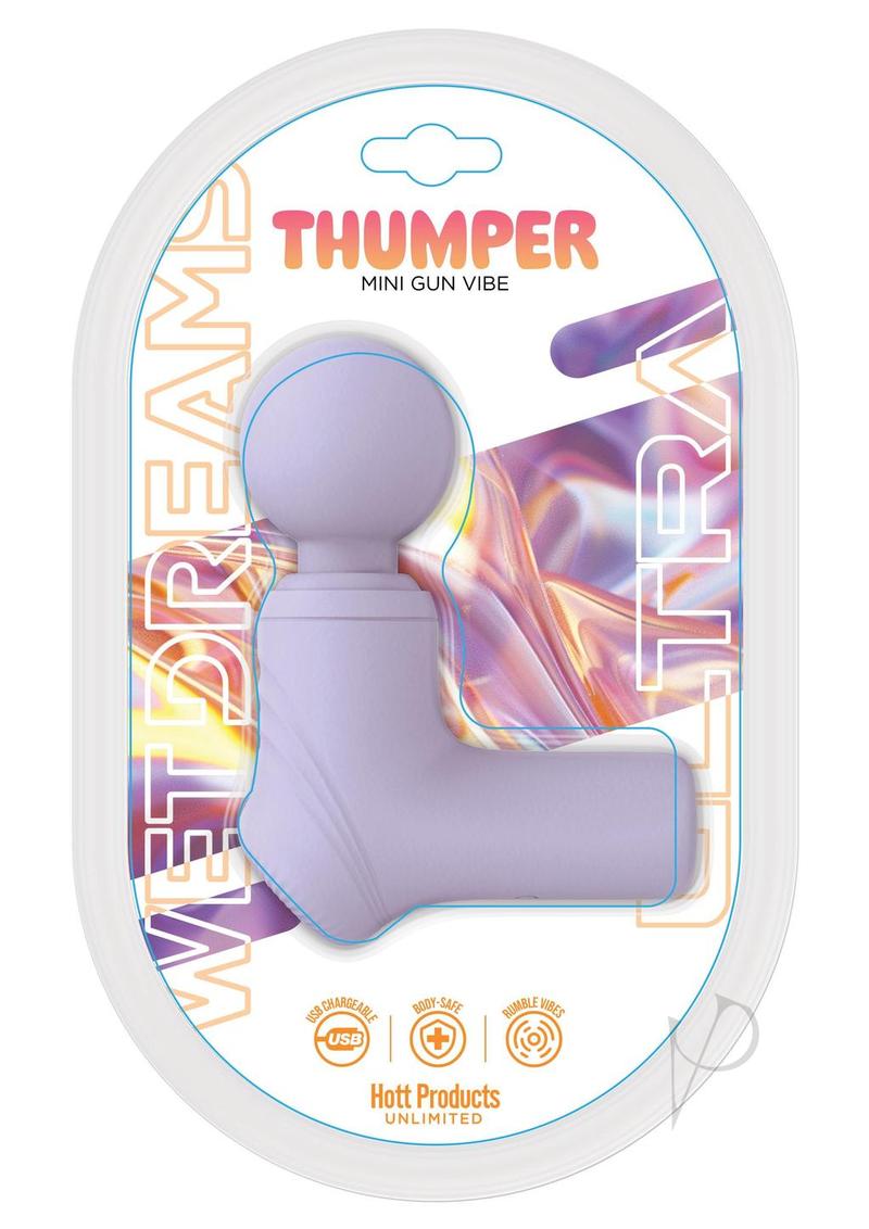 Wet Dream Thumper Vibrating Wand Magenta
