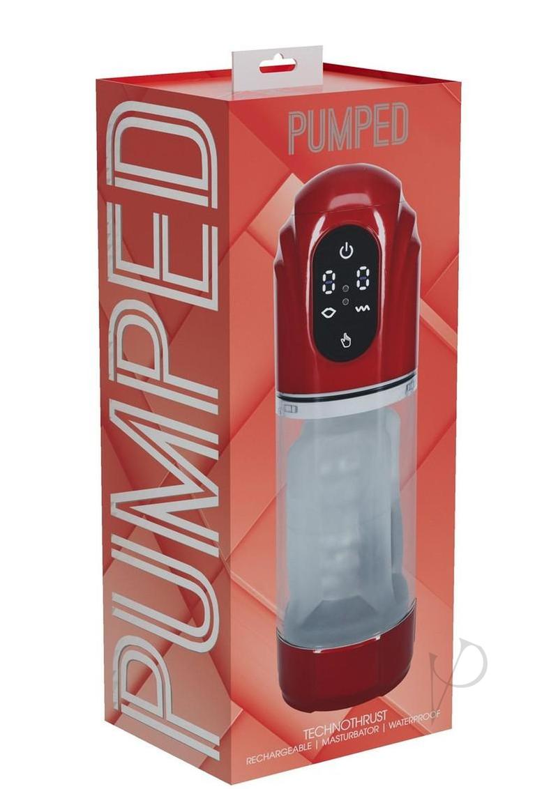 Pumped Technothrust Metallic Red