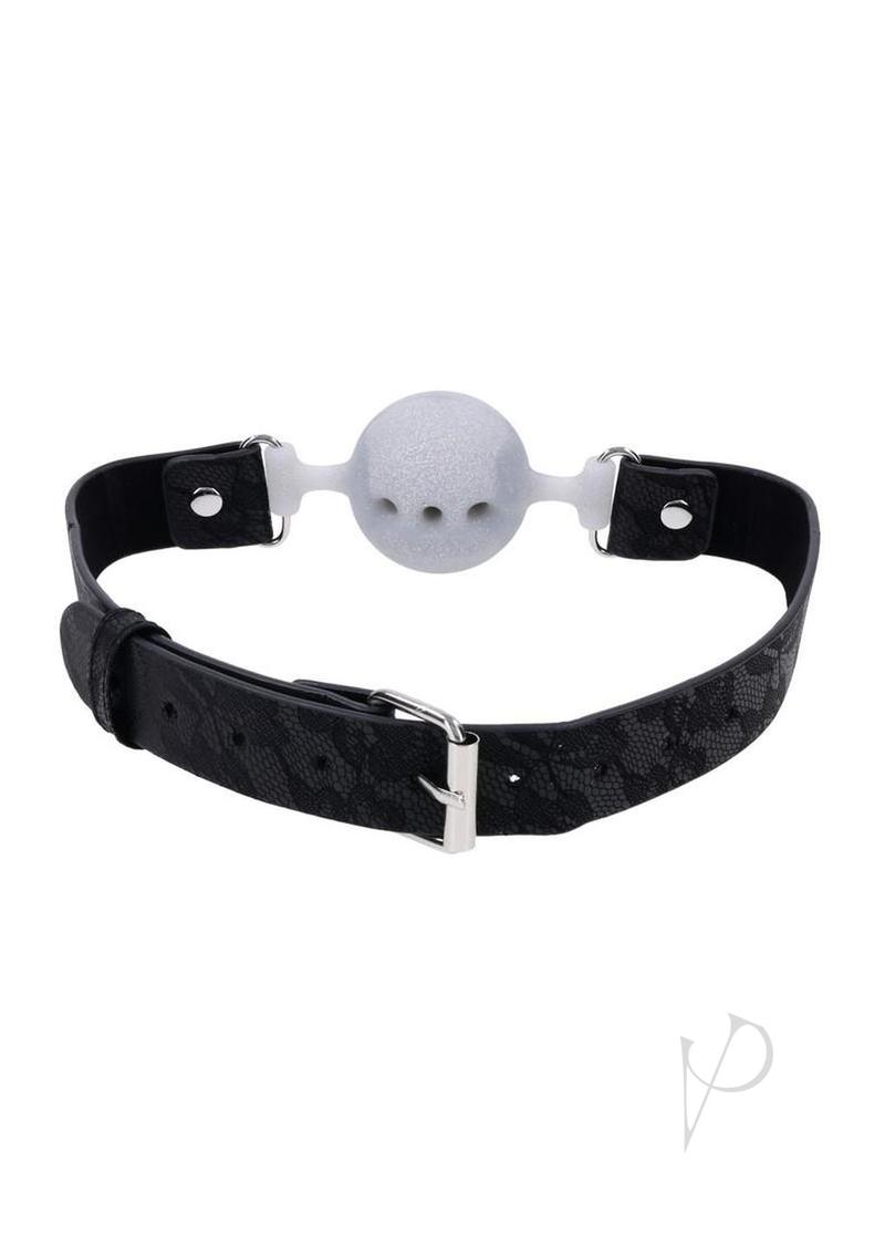 Sandm Lace Silicone Breath Ball Gag