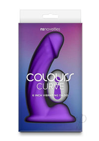 Colours Curve Dildo Vibe 6 Purple