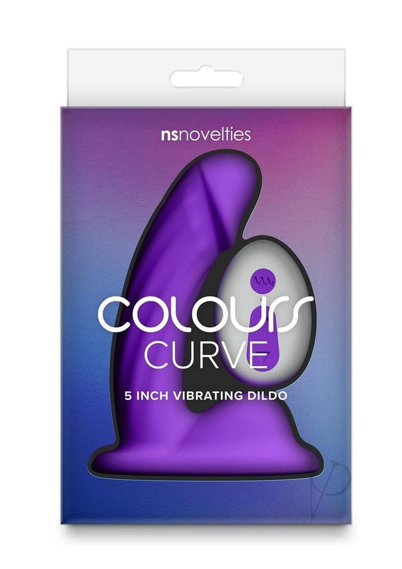 Colours Curve Dildo Vibe 5 Purple