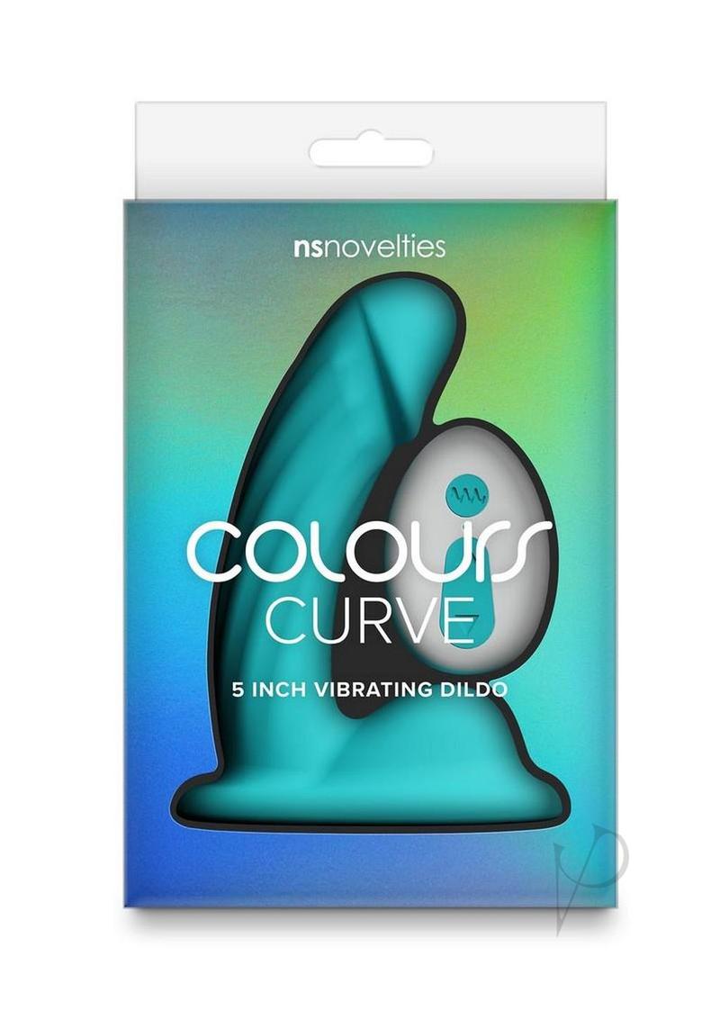 Colours Curve Dildo Vibe 5 Teal