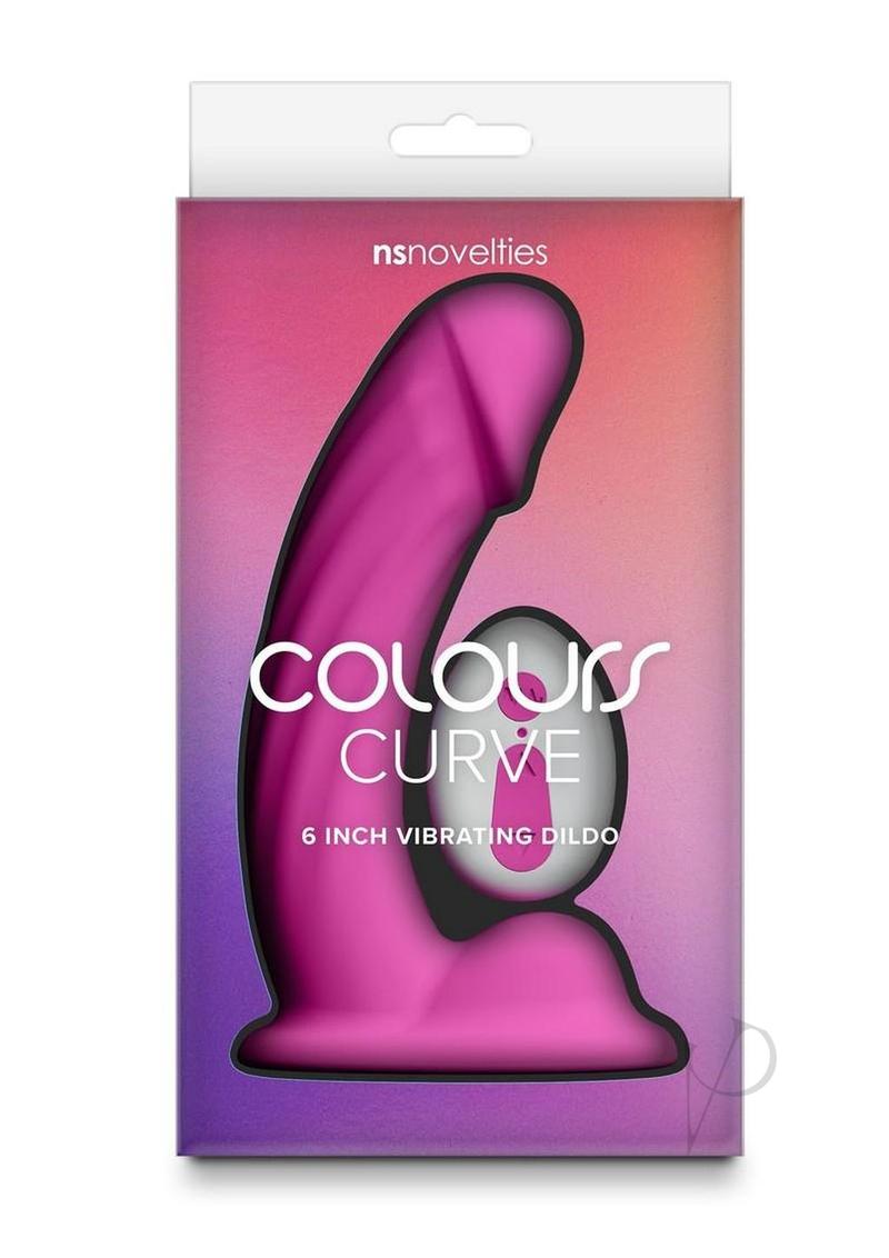 Colours Curve Dildo Vibe 6 Pink