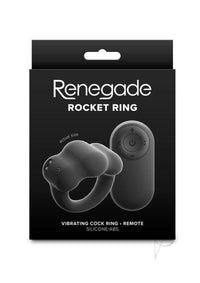 Renegade Rocket Ring Black