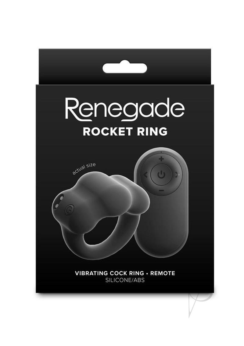 Renegade Rocket Ring Black