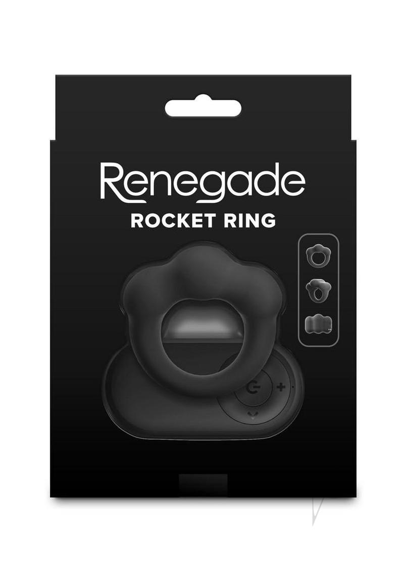 Renegade Rocket Ring Black