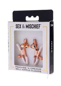 Sandm Peaches N Creame Bell Nip Clamps