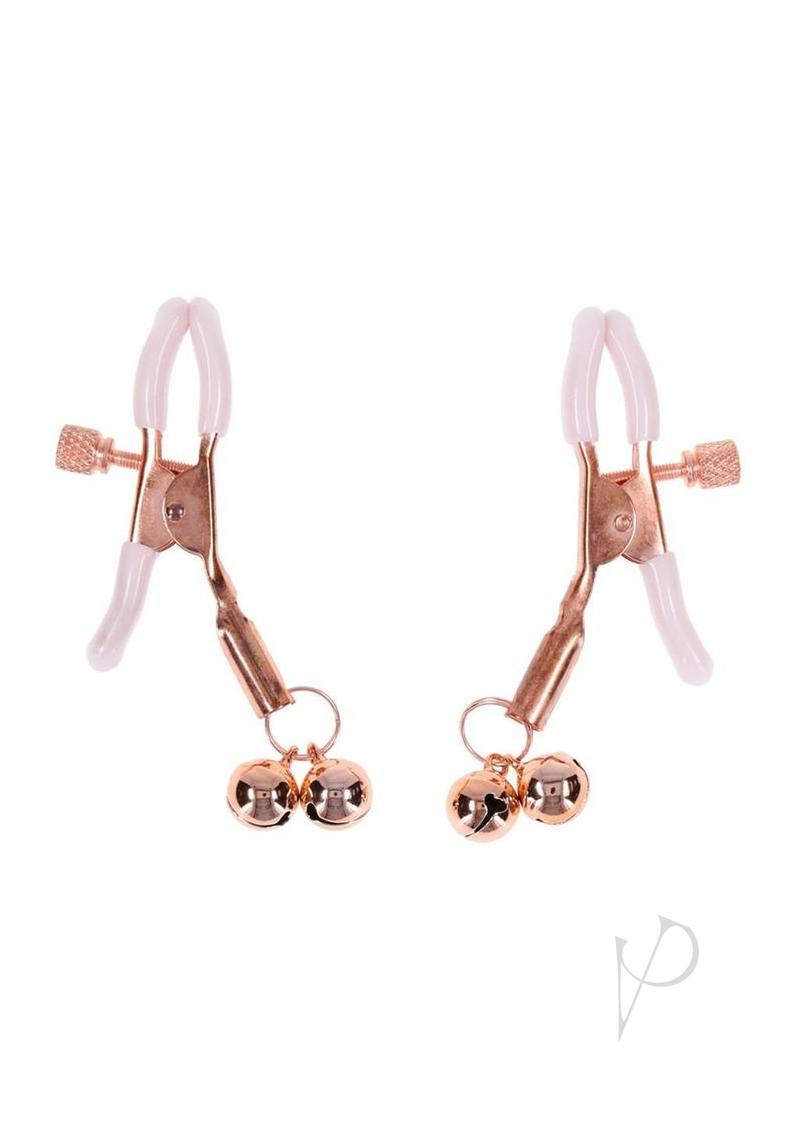 Sandm Peaches N Creame Bell Nip Clamps