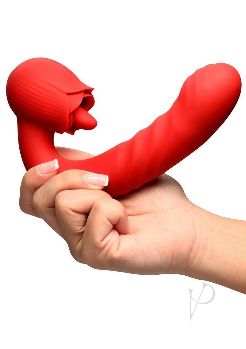 Bloomgasm Bloom Bloom Vibrator Red