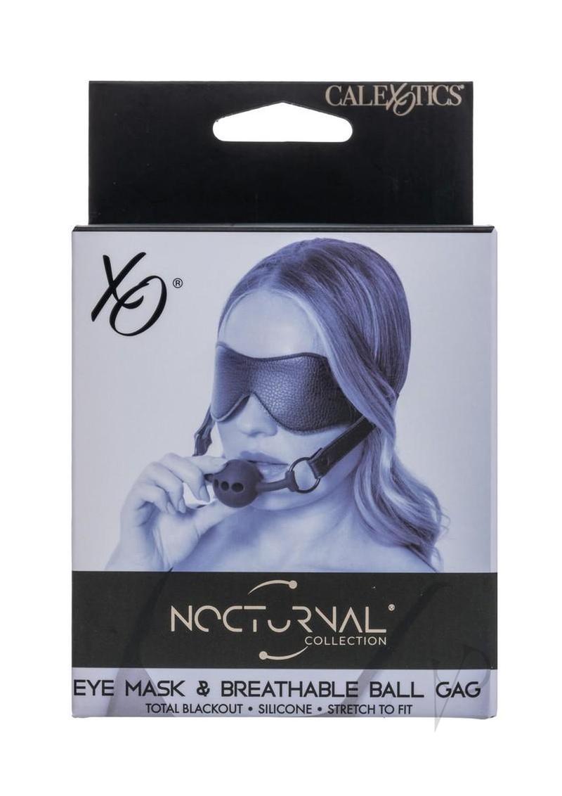 Nocturnal Coll Eye Mask Ball Gag