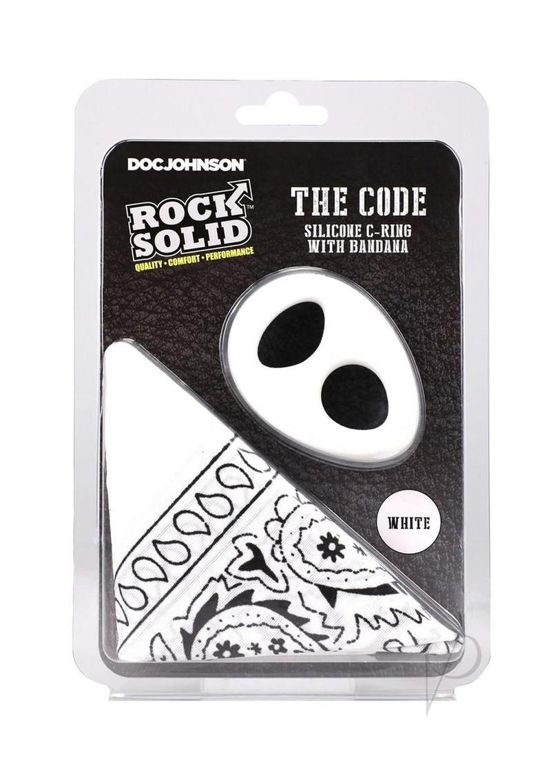 Rock Solid The Code Cring Bandana Wht