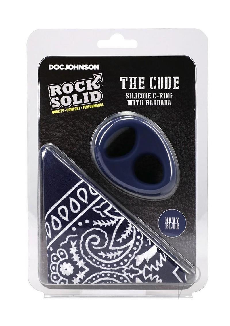 Rock Solid The Code Cring Bandana Nvy