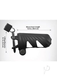 Fantasy Cringz Remote Cock Block Blk