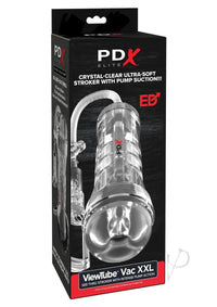 Pdx Elite Viewtube Vac Xxl Stroke Clr