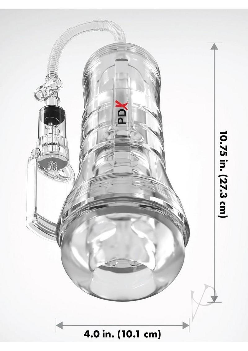 Pdx Elite Viewtube Vac Xxl Stroke Clr