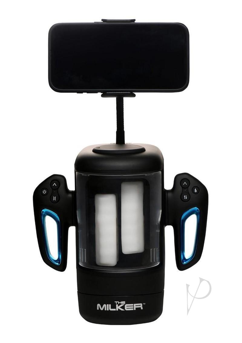 Cyber Milker Stroke Vibe Masturbator Blk