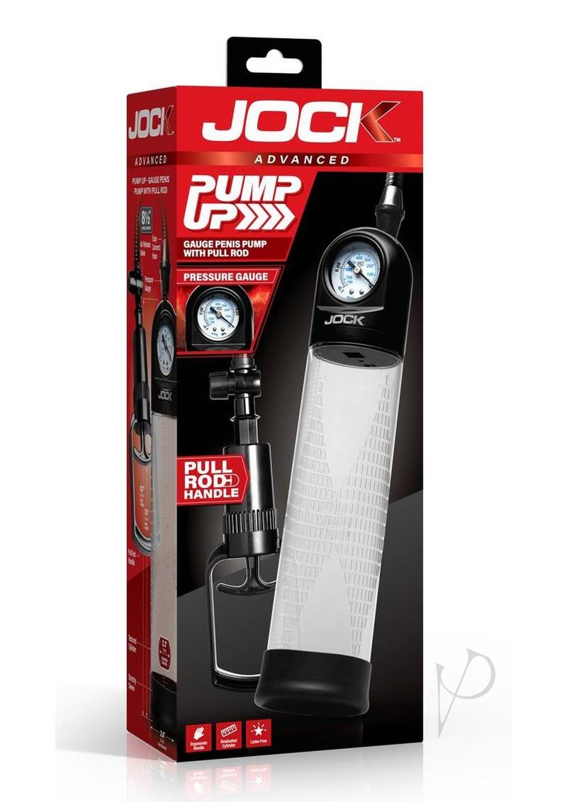 Jock Pump Up Gauge Penis Pump Pull Rod